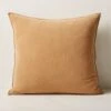 Doux Camel Brown Throw Pillow With Down-Alternative Insert 23'' 2 Doux Camel Brown Throw Pillow With Down-Alternative Insert 23'' -Home Store DouxCamelPillow23inSHS23