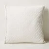 Evora White Throw Pillow 23" 1 Evora White Throw Pillow 23" -Home Store EvoraWhitePillow23inSHS23