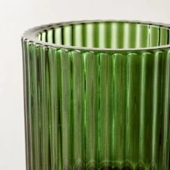 Ezra Green Glass Tealight Candle Holders Set Of 6 -Home Store EzraGreenTealightHolderAVSHF23