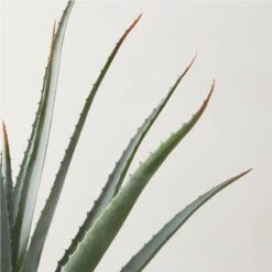 Faux Potted Aloe Vera Plant 26" 5 Faux Potted Aloe Vera Plant 26" -Home Store FauxPottedAloe24p5inAVSHS23