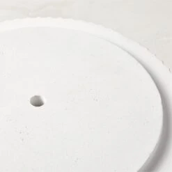 Fold White Cement Indoor Planter With Tray XL 11 Fold White Cement Indoor Planter With Tray XL -Home Store FoldWtXLCmntPlanterWTrayAV2SHF22