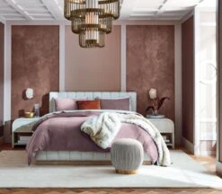 Large Brass Candle Bowl -Home Store ForteQueenBedMauveWashedJL19