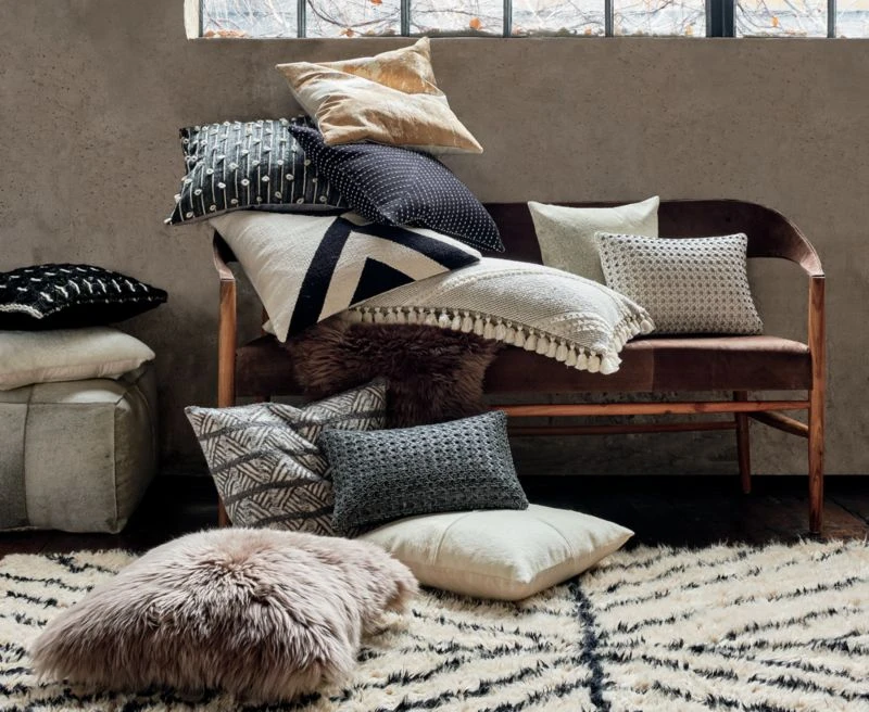 Shorn White Sheepskin Fur Throw Pillow With Down-Alternative Insert 18" 6 Shorn White Sheepskin Fur Throw Pillow With Down-Alternative Insert 18" - Image 4