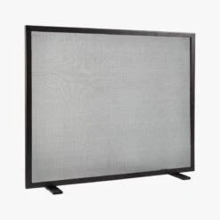 Gunmetal Fireplace Screen 8 Gunmetal Fireplace Screen -Home Store GunmetalFireplaceScreen3QF19