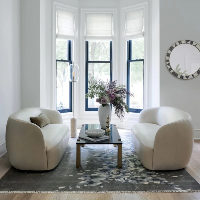 Reve Round Fluted White Marble Bowl 11 Reve Round Fluted White Marble Bowl - Image 9