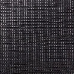 Hendrix Woven Black Leather Throw Pillow With Down-Alternative Insert 20'' -Home Store HendrixBlkLthPillow20inAVSSS23