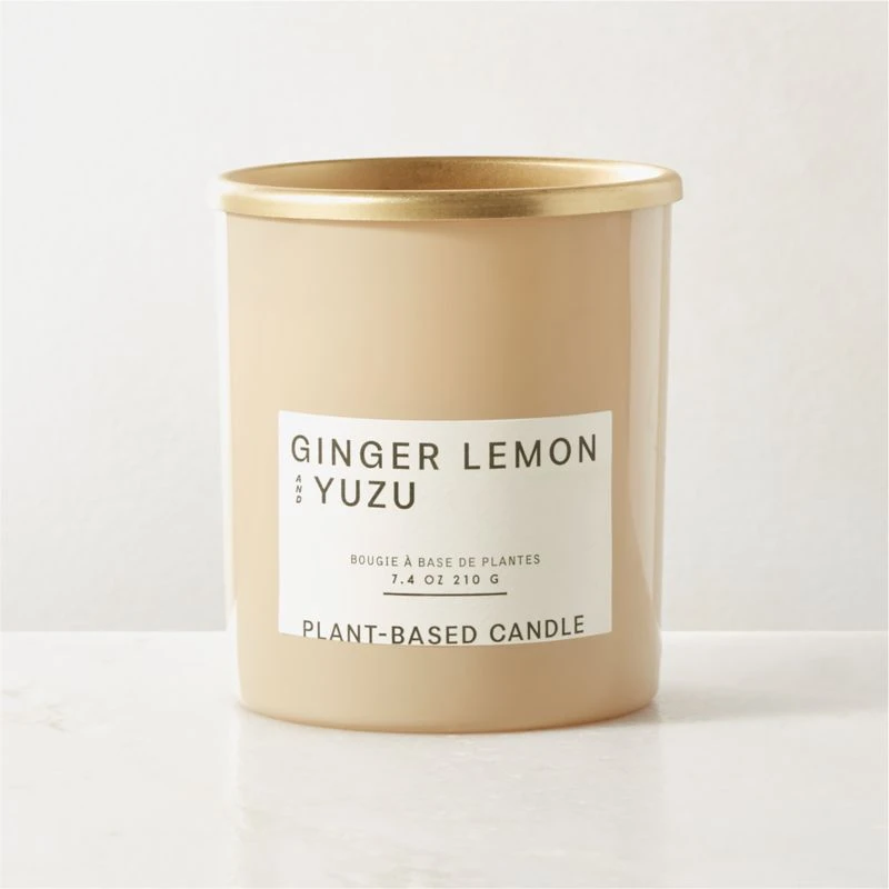 Illume Ginger Lemon Yuzu Scented Candle 7.4 OZ 3 Illume Ginger Lemon Yuzu Scented Candle 7.4 OZ