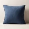 Ivy Blue Cashmere Throw Pillow With Down-Alternative Insert 20'' -Home Store IvyChmrBlDnAltPllw20x20SHF23