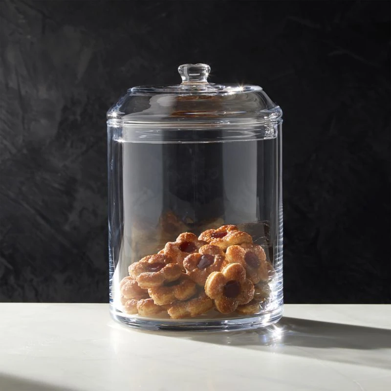 Snack Medium Glass Canister 4 Snack Medium Glass Canister - Image 2