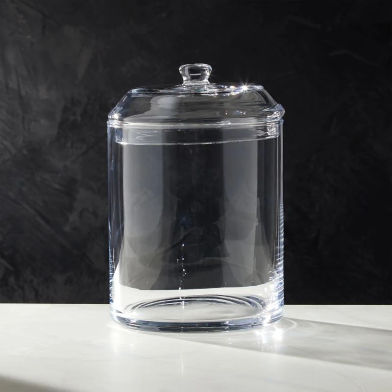 Snack Medium Glass Canister 3 Snack Medium Glass Canister