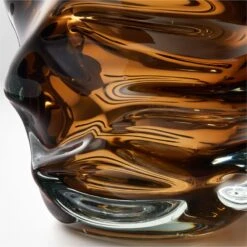 Jacqueline Brown Handblown Glass Vase 14 Jacqueline Brown Handblown Glass Vase -Home Store JacquelineChcltBrnGlsVaseAVSHF21