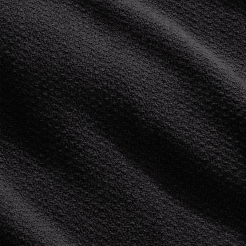 Jasper Organic Cotton Full/Queen Blanket Black 4 Jasper Organic Cotton Full/Queen Blanket Black - Image 2