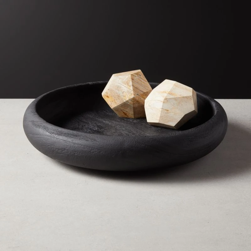 Jet Solid Wood Bowl 4 Jet Solid Wood Bowl - Image 2