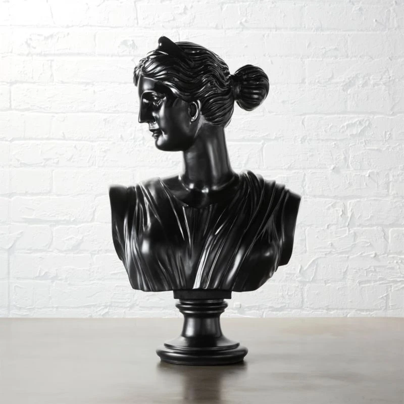 Judy Black Bust Sculpture 3 Judy Black Bust Sculpture