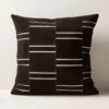 Keene Black Suede Throw Pillow With Down-Alternative Insert 20'' 2 Keene Black Suede Throw Pillow With Down-Alternative Insert 20'' -Home Store KenneCtotSdDnAlPllw20x20SHF23
