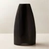 Kinsale Black Teak Wood Vase 2 Kinsale Black Teak Wood Vase -Home Store KinsaleBlackTeakVaseSHF23