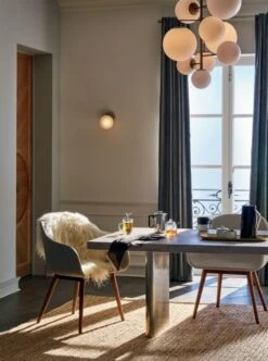 Icelandic White Sheepskin Fur Throw Blanket 11 Icelandic White Sheepskin Fur Throw Blanket -Home Store LandscapeWhiteWashedWoodOC19