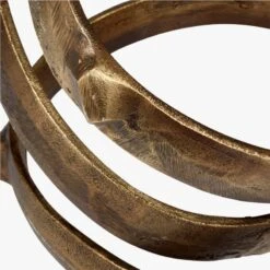 Lasso Brass Spiral Sculpture 9 Lasso Brass Spiral Sculpture -Home Store LassoBrassSpiralObjectAVS20