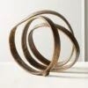 Lasso Brass Spiral Sculpture 2 Lasso Brass Spiral Sculpture -Home Store LassoBrassSpiralObjectSHS20