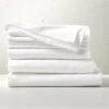EUROPEAN FLAXâ„¢-Certified Linen White Full/Queen Bedding Set 1 EUROPEAN FLAXâ„¢-Certified Linen White Full/Queen Bedding Set -Home Store LinenBundleWhiteFQSHF21