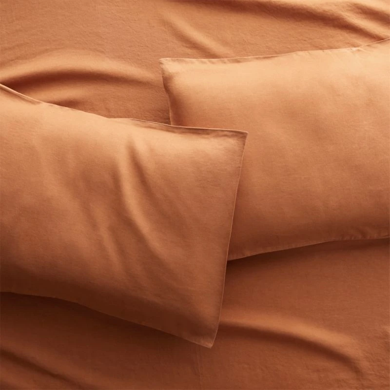 Linen Copper King Pillowcases Set Of 2 3 Linen Copper King Pillowcases Set Of 2