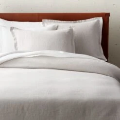 EUROPEAN FLAXâ„¢-Certified Linen Flax Duvet Cover And Shams