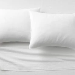 EUROPEAN FLAX™-Certified Linen White Sheet Sets