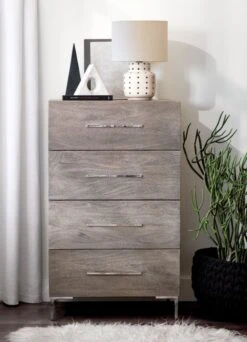 Conway Rectangular Black Cotton Storage Basket Small -Home Store LinkAcaciaTallChestJL19