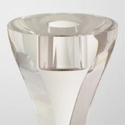 Lume Crystal Taper Candle Holder Large 12 Lume Crystal Taper Candle Holder Large -Home Store LumeCrystlTprHolder7inAV2SHF22