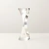 Lume Crystal Taper Candle Holder Large -Home Store LumeCrystlTprHolder7inSHF22