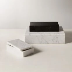Small White Marble Box -Home Store MarbleBoxGroupFHF20 1