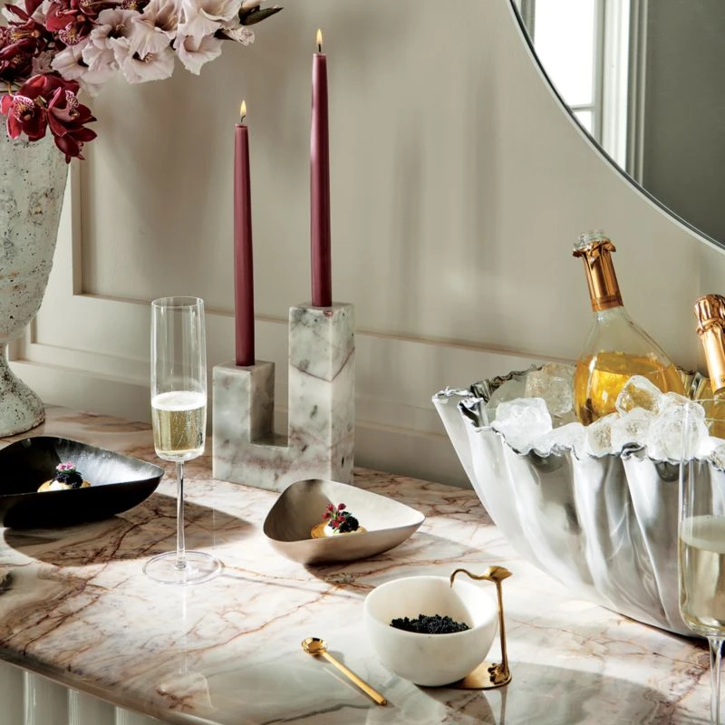 Miles Marble Serving Bowl 5 Miles Marble Serving Bowl - Image 3