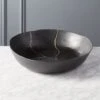 Mend Metallic Black Serving Bowl 1 Mend Metallic Black Serving Bowl -Home Store MendMetallicBlkSrvngBowlSHS18