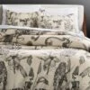 Midnight Jungle Linen Duvet Cover And Shams 1 Midnight Jungle Linen Duvet Cover And Shams -Home Store MwMidnigtJungleDuvetFQSHF18