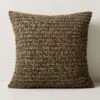 Nazare Brown Throw Pillow With Down-Alternative Insert 23'' 2 Nazare Brown Throw Pillow With Down-Alternative Insert 23'' -Home Store NazareBrownPillow23inSHS23