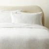 Nett Organic Cotton White Duvet Cover And Shams 2 Nett Organic Cotton White Duvet Cover And Shams -Home Store NettOgCttnWhtFQDuvetSHS22