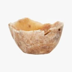 Onyx Raw Edge Stone Bowl -Home Store OnyxNFossilBowlS19