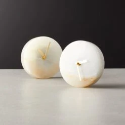 Onyx Marble Table Clock 8 Onyx Marble Table Clock -Home Store OnyxTableTopClock5inAVSHF20