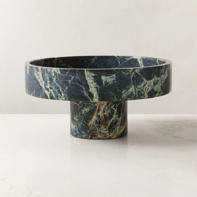 Orcino Green Marble Fruit Bowl 3 Orcino Green Marble Fruit Bowl