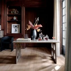 Theron Clear Acrylic Tray -Home Store OttoGreyConcreteDeskJN21 1x1