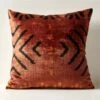 Oxido Turkish Silk Throw Pillow With Down-Alternative Insert 23" 1 Oxido Turkish Silk Throw Pillow With Down-Alternative Insert 23" -Home Store OxidoTurkishSkPllw23x23inSHF22