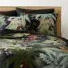 Palm Grove Linen Duvet Cover And Shams -Home Store PalmGroveFQDuvetCoverSHF22