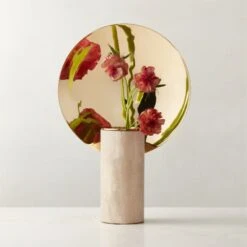 Parade Reflect Travertine Vase -Home Store ParadeReflectVaseROS23
