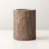 Pietra Grey Travertine Pillar Candle Holder Small 2 Pietra Grey Travertine Pillar Candle Holder Small -Home Store PietraTrvrtnPllrHolderSmSHF22