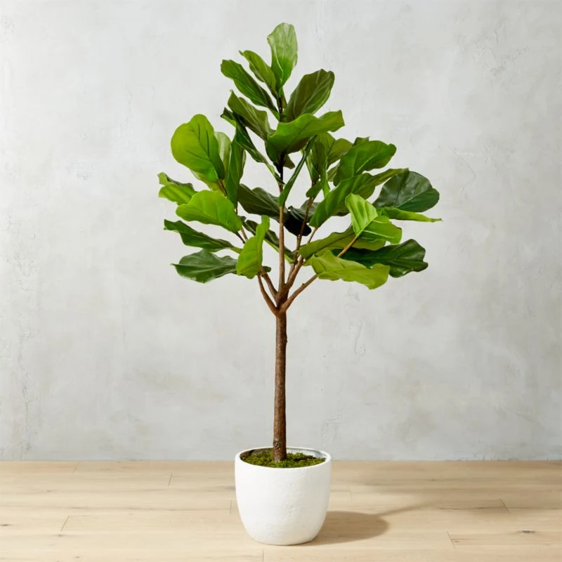 Potted Faux Fiddle Leaf Fig 5' 3 Potted Faux Fiddle Leaf Fig 5'