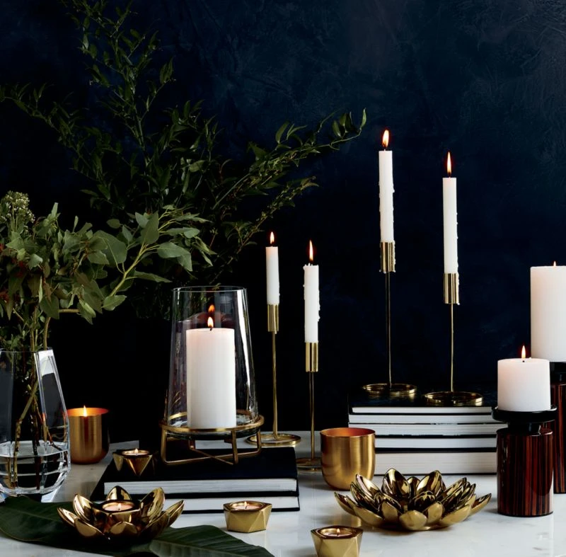 Set Of 12 White Taper Candles 4 Set Of 12 White Taper Candles - Image 2