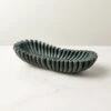 Reve Oval Fluted Green Marble Bowl 2 Reve Oval Fluted Green Marble Bowl -Home Store ReveOvalFltdGrnMrblBowlSHF22