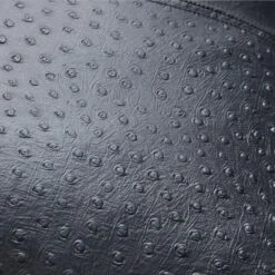 Rue Black Leather Throw Pillow With Down-Alternative Insert 23" 9 Rue Black Leather Throw Pillow With Down-Alternative Insert 23" -Home Store RueLthrBlkPillow23X23inAV2SSF21