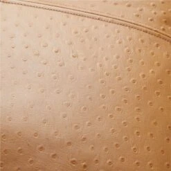 Rue Tan Leather Throw Pillow With Down-Alternative Insert 23" -Home Store RueLthrTanPillow23X23inAV2SSF21