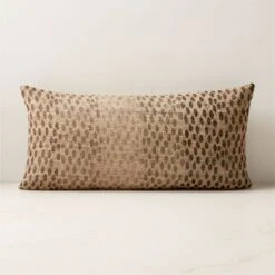 Sabor Animal Print Throw Pillow With Down-Alternative Insert 23''x11''